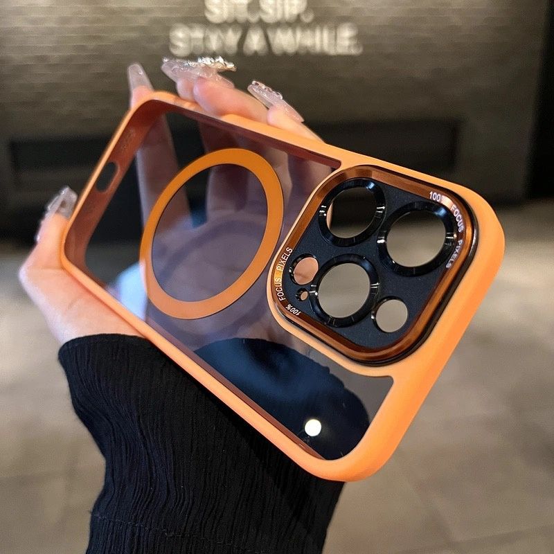 Temperamentna maskica za mobitel, jednostavna muška maskica za mobitel, prikladna za 15/14, nova maskica za žene 15+, prozirna niša, visoka_voghion.com