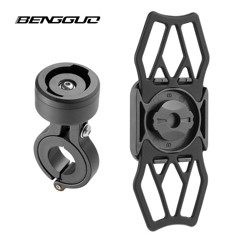 New silicone strap bicycle navigation clip mountain riding accessories phone holder_voghion.com
