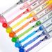 S310 Glitter Acrylic Markers Set - 18 Vibrant Colors With Sparkle Effect, Perfect For Art, Highlighting & Creative Projects, Long-Lasting Ink_voghion.com