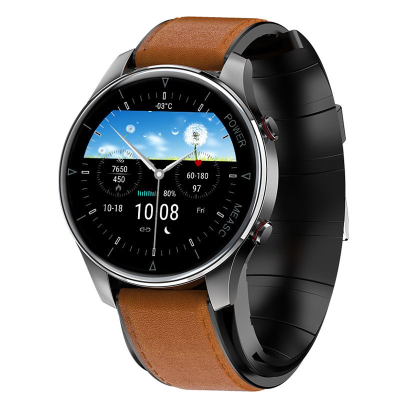 P50 Smartwatch Blood Glucose Airbag Blood Pressure Monitoring Sleep Heart Rate Blood Oxygen Thermometer Step Respiration Rate Wristband_voghion.com