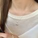Korean Pure Silver Sunflower Shape Ins Style Personality Small Sun Necklace High-end Clavicle Chain_voghion.com