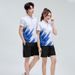 Summer New Sports Suit For Men Casual Couple Style Group Uniform Customizable Short Sleeve Shorts Polo Shirt Running_voghion.com