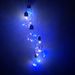 6-LED Solar Wind Chime Lights – Outdoor Decorative String Lights For Garden, Patio & Holiday Decor (Waterproof, Black Shell Design, 6-12H Runtime)_voghion.com