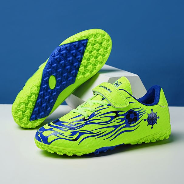 Velcro Children's Long Spike Soccer Shoes Outdoor Primary And Secondary School Students Shredded Spike Training Shoes Youth Sports Shoes_voghion.com