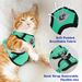 New Cat Leash Pet Kitten Solid Color Breathable Dog Harness Set_voghion.com