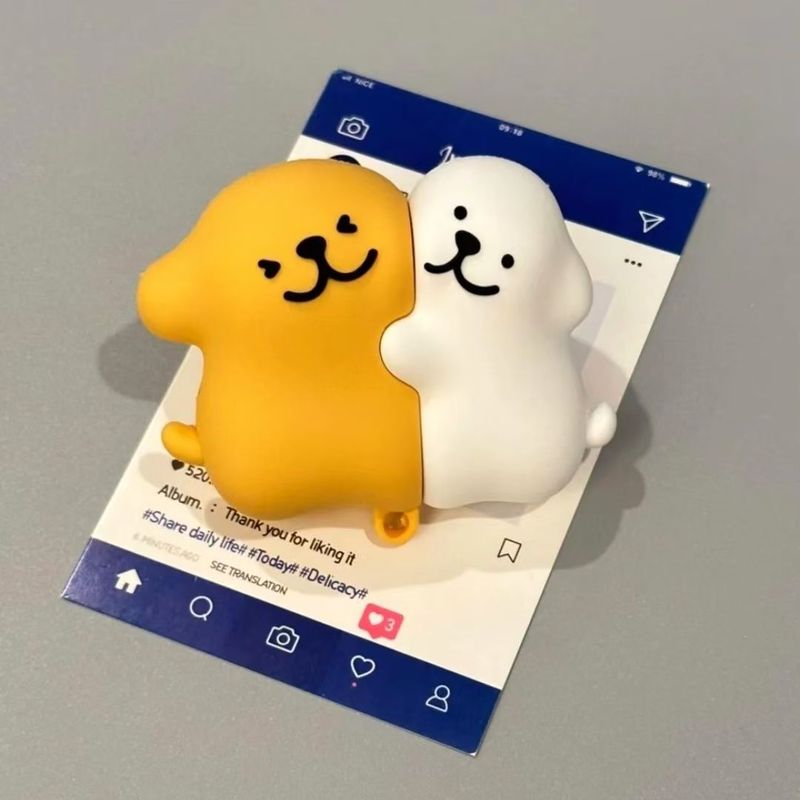 Creative Embrace Line Puppy Pro2 Protective 1/2 Earphone Case 3rd Generation New_voghion.com
