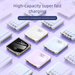 3C-zertifizierte 120-W-Superschnelllade-Mini-Powerbank mit 20.000 mAh und integriertem Kabel, tragbares Ladegerät mit ultragroßer Kapazität_voghion.com