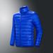 Men's Lightweight Stand Collar Down Jacket - 550fp White Duck Feather, Slim Fit Short Coat For Sports & Casual, Black/Navy/Red/Blue/Gray, M-6xl_voghion.com