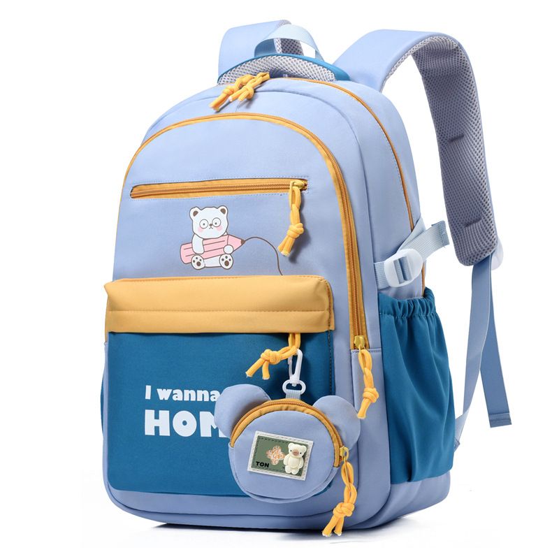 Neuer Grundschüler der 4. bis 6. Klasse mit großem Fassungsvermögen und leichtem Mittelschulrucksack für Mädchen_voghion.com