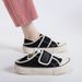 2024 Summer New Two Wear Canvas Women's Instagram Versatile One Step Lazy Mango Head Velcro Little White Shoes_voghion.com
