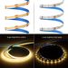 DC5V COB LED Strip With Dimmable Remote Control 2/3/5M White/Warm White COB Strip Light For Indoor Home Cabinet Decor Lighting_voghion.com