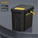 Camper Multifunctional Bucket With Sitting Box, New Complete Set Of Equipment, Black Gold Fishing Box_voghion.com
