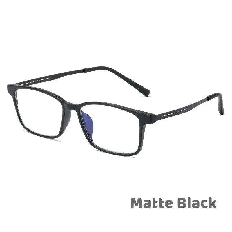 Mode Neue Stil Ultraleicht Männer Lesebrille Unisex Mode Titan Business Brillen Blau Licht Blockieren Rezept_voghion.com