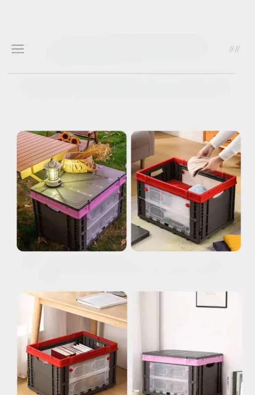 Shunhe salokāms mājsaimniecības netīro apģērbu piknika kaste, rokas kempera automašīnas pārnēsājamais grozs, rotaļlietu glabāšanas grozs_voghion.com