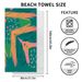 Toalha de praia de lã dupla face premium - secagem rápida e estampa personalizada (microfibra, superabsorvente)_voghion.com