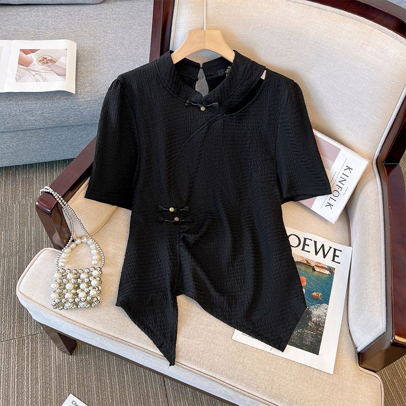 Women's Clothing plus size women's new style fat MM top skirt two-piece suit summer new_voghion.com