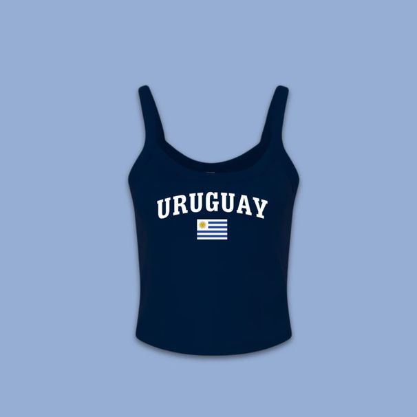 Women's Vintage Flag Print Sleeveless Crop Top - Sexy Slim Fit, Stretchy, Summer Fashion, Retro Style (Multiple Colors, S/M/L)_voghion.com