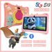 Kids Tablet 7 Inch Shockproof Bluetooth Android Tablet With 16GB Storage, Dual Camera & Parental Control - Blue/Pink (EU/US/UK/AU Version)_voghion.com