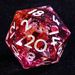 9 Polyhedral Dice D And D Set Crimson Osmosis For Dungeons Dragons RPG_voghion.com