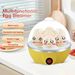 Multifunctional Electric Egg Boiler Monolayer Layer Egg Cooker Mini Steamer Kitchen Cook Breakfast Machine Breakfast Artifact_voghion.com