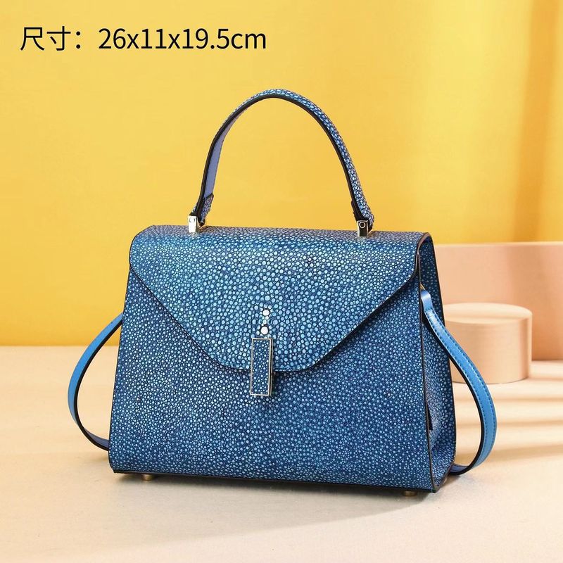 Borsa a tracolla semplice e alla moda da donna, modello Tote 2025, nuova, liscia, con motivo a pesce perlato, alla moda_voghion.com