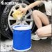 9/11/13L Car Folding Bucket Oxford Cloth Car Washing Buckets Portable Folding Bucket Multifunctional Waterproof_voghion.com
