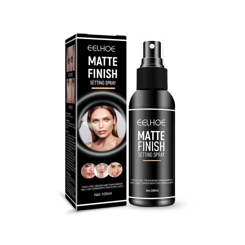 EELHOE matte Refreshing and oil controlling facial lasting waterproof mist makeup setting spray_voghion.com