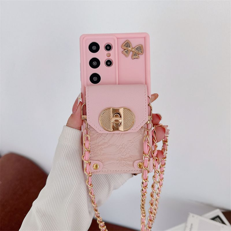 Husă tip portofel tip crossbody pentru Samsung Galaxy S24 S21 FE S25 Ultra S23 S22 Plus A06 A16 A56 A36 A54 A55 A35 A25_voghion.com