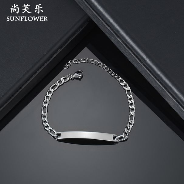 Nuovo braccialetto curvo NK alla moda per uomo, gioiello con catena cubana dal design unico e versatile_voghion.com