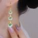 Apricot Leaf Ear Hook Female Internet Celebrity Fashion High-end Super Fairy Earrings Light Luxury Exquisite High-end Versatile Earrings Niche Jewelry_voghion.com