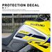 Accesorii motociclete rezervor protector autocolant huse impermeabile 3D rășină epoxidică kit de autocolante pentru Suzuki V-Strom 1050 DE_voghion.com