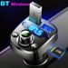 FM Transmitter Adapter Mic Audio Receiver Auto MP3 Player 4.1A Dual USB Fast Charger Accessories Wireless Handsfree Car_voghion.com