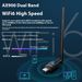 Dualband-WiFi6 + Bluetooth 5.3 Combo-Wireless-Karte – AX900Mbps High-Gain-USB-Computeradapter für stabiles Hochgeschwindigkeitsinternet_voghion.com