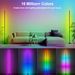 RGBIC Corner Floor Lamp App Remote 16 Million Colors, 68 Scenes, Music Sync, Timer, - Smart For Living Bedroom, Gaming_voghion.com