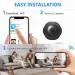 4K 1080p HD Mini Kamera Wifi Smart Home IP Webcam Fernüberwachung Tragbarer Micro Camcorder Nachtsicht Unsichtbar_voghion.com