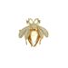 Bee High-End Niche Unisex Trendy Personality High-Grade Brooch Anti-Exposure Buckle Collar Pin Coat Decoration_voghion.com