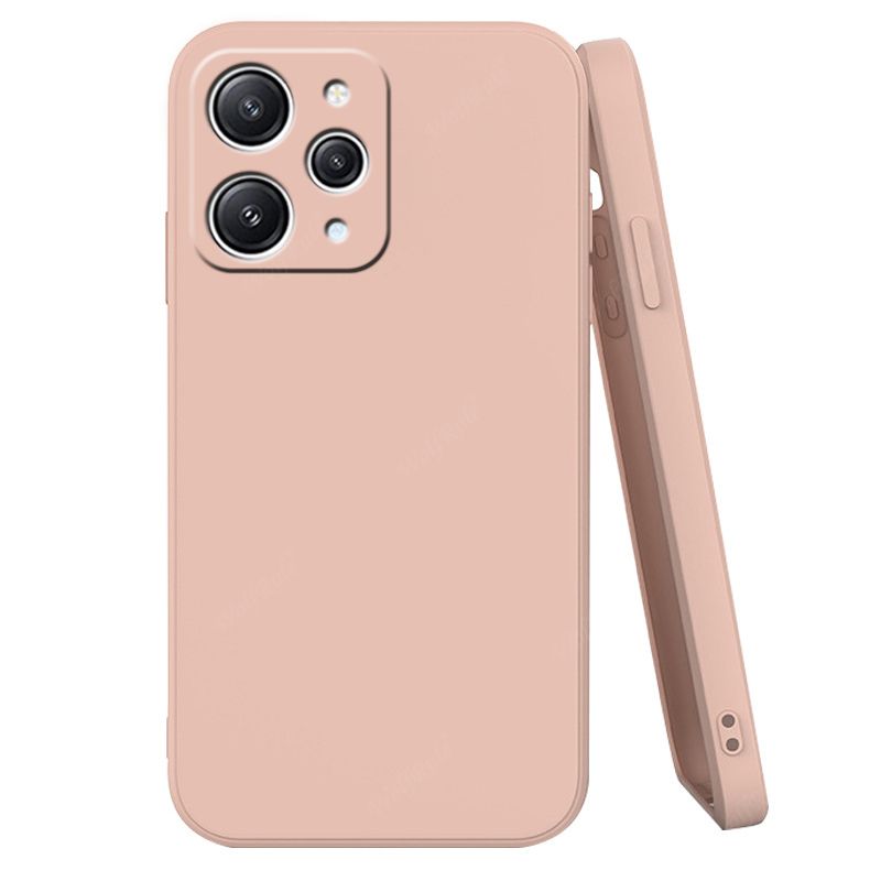 For Xiaomi Redmi 12 Case Cover Redmi 12 Capas Liquid Silicone Shockproof Back Bumper TPU Soft Case Redmi 9T 10 10C 12C 12 Fundas_voghion.com