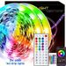5-V-RGB-LED-Lichtstreifen mit Fernbedienung – 2835 SMD-LED-Band für TV-Hintergrundbeleuchtung, USB-betrieben, selbstklebend, wasserdicht, benutzerdefinierte Länge_voghion.com
