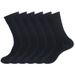 Men's socks autumn and winter high elastic calf socks men's and women's running socks large size solid color mid-tube socks_voghion.com