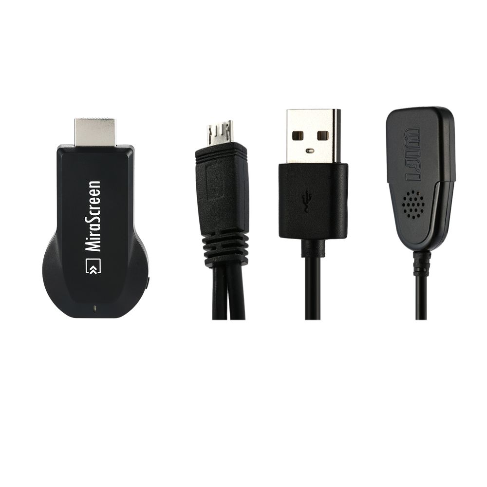 Dongle Receptor sem fio DLNA Airplay Miracast VS Chromecast 2 Chrome Cast para Android/IOS Smart TV HDMI_voghion.com