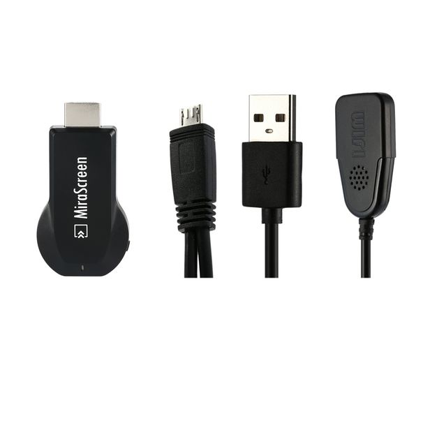 Dongle Receptor sem fio DLNA Airplay Miracast VS Chromecast 2 Chrome Cast para Android/IOS Smart TV HDMI_voghion.com