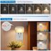 4er-Pack dimmbares Nachtlicht mit Bewegungssensor für Zuhause, Schlafzimmer, Küche, Flur, 2800–6500 K, warmweiß, Stecker-in-Licht_voghion.com