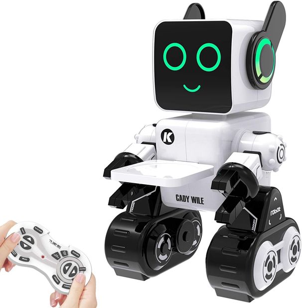 zechuan Robot Giocattolo per Bambini, Robot RC con Programmazione Intelligente e Telecomando, Musica, Ballo, Parla, Gioca con i Bambini come Regalo_voghion.com
