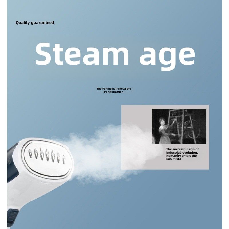 Mini-Handbügeleisen mit Sofortdampf – tragbar zum Aufhängen | Faltenglätter für alle Stoffe_voghion.com