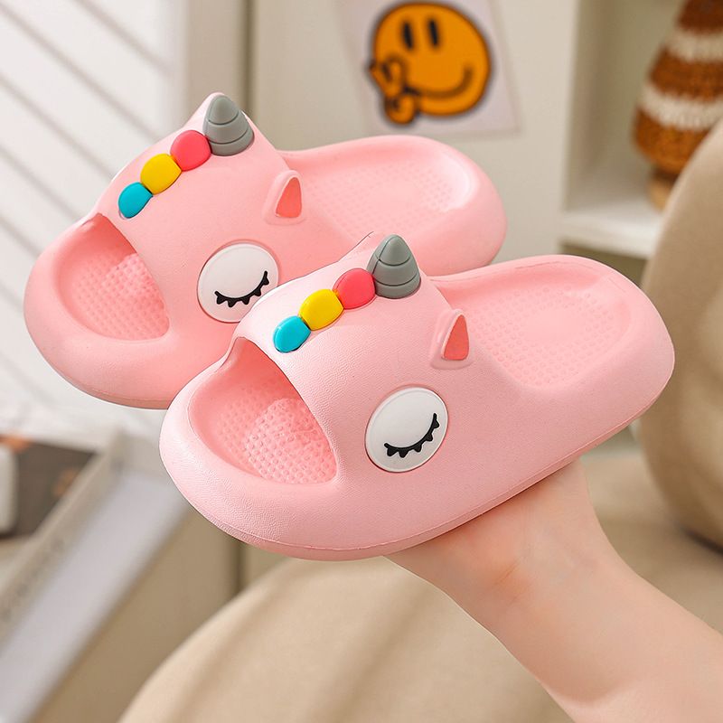 Children's Summer Boys Girls Princess Home Bathing Cool Slippers Cartoon slip Baby Anti odor and Feet Feeling_voghion.com