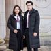 "Knee-Length Professional Cotton Coat – Unisex Winter Workwear For Property & Hospitality Staff"_voghion.com