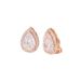 Earrings Copper Full Diamond Teardrop Shaped Non Pierced Ear Clips High End Temperament Light Luxury Celebrity Exquisite Versatile Earrings Earrings_voghion.com