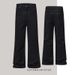 Men's Clothing Autumn And Winter Elastic Black Machete Flared Jeans Men's Slim Fit And Long Legs Bootcut Long Pants_voghion.com