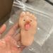 Schaum-Squishies, Cartoon, große Füße, Kneifspaß, Jagd, lustig, süß, weich und zäh, Q, elastisch, Arbeits- und Lernspielzeug, Dekompressionsspielzeug, Fußkneifen_voghion.com