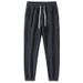 Pantaloni invernali nuovi, alla moda, casual, versatili, con gambe imbottite e caldi in velluto per uomo_voghion.com